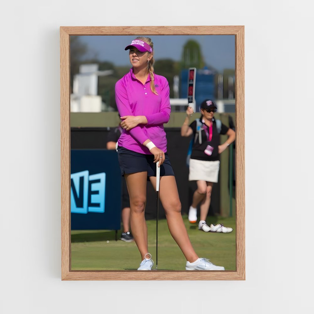 Poster Jessica korda golfeurs (vue 4)